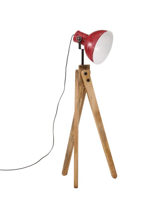 Grīdas lampa, 25 w, bružāti sarkana, 45x45x120 cm e27