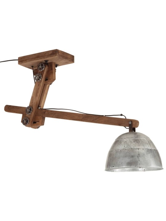 Sienas lampa 25 w, vintāžas, sudraba krāsa, 105x30x65-108cm e27