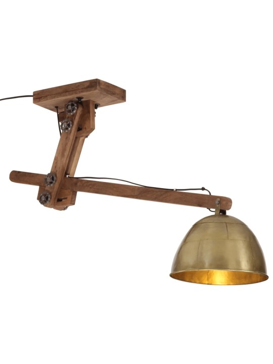 Sienas lampa 25 w, antīka misiņa krāsa, 105x30x65-108 cm, e27