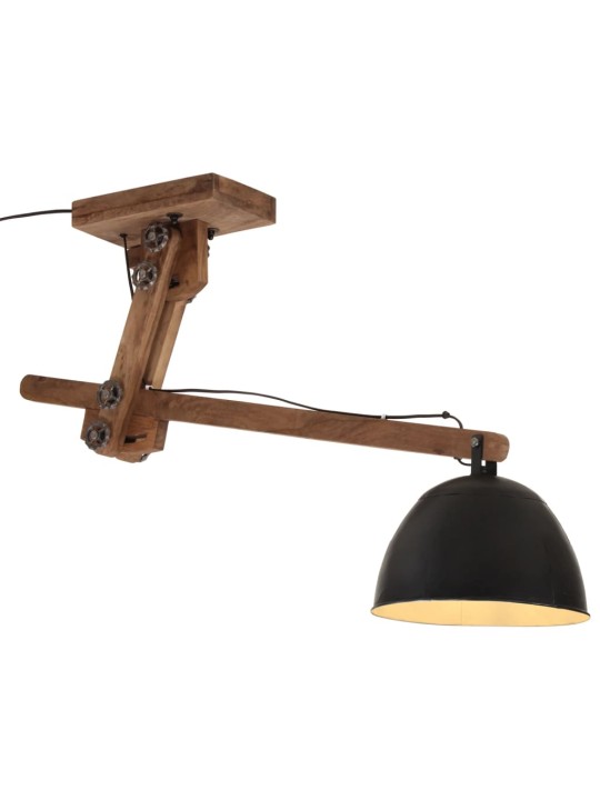 Sienas lampa 25 w, vintāžas, melna, 105x30x65-108 cm, e27
