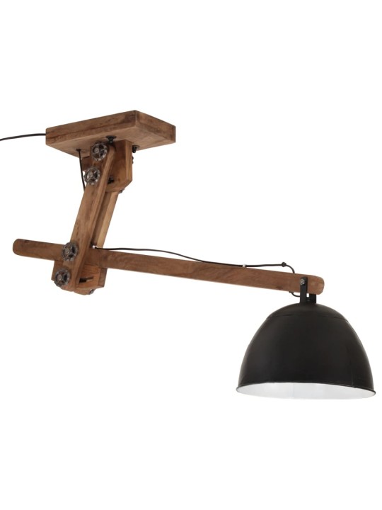 Sienas lampa 25 w, vintāžas, melna, 105x30x65-108 cm, e27