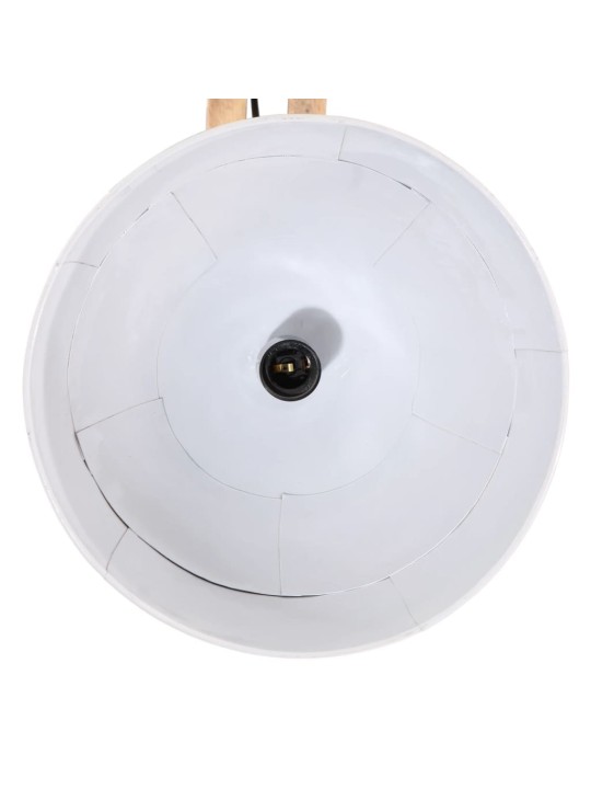 Sienas lampa 25 w, balta, 105x30x65-108 cm, e27