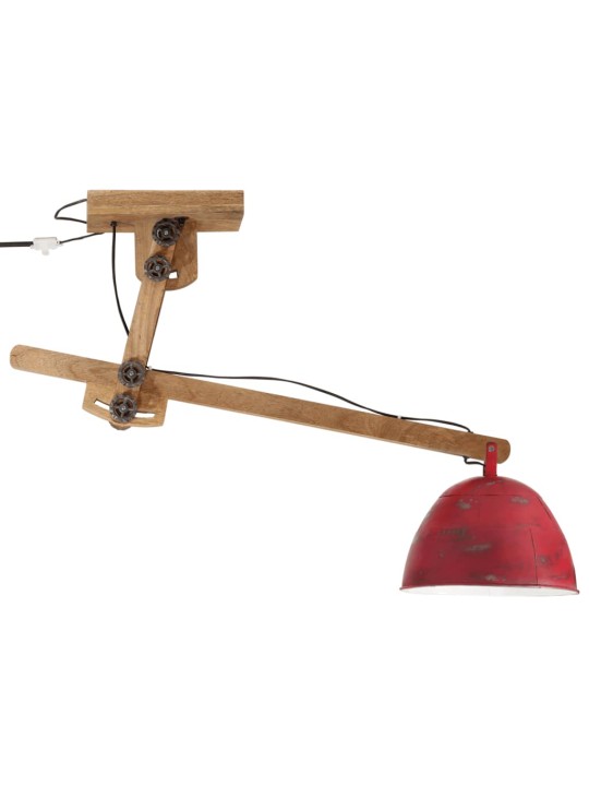 Sienas lampa, 25 w, bružāti sarkana, 105x30x65-108 cm, e27