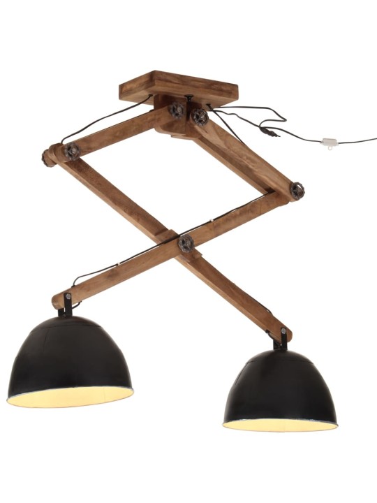 Sienas lampa 25 w, vintāžas, melna, 29x18x85 cm, e27