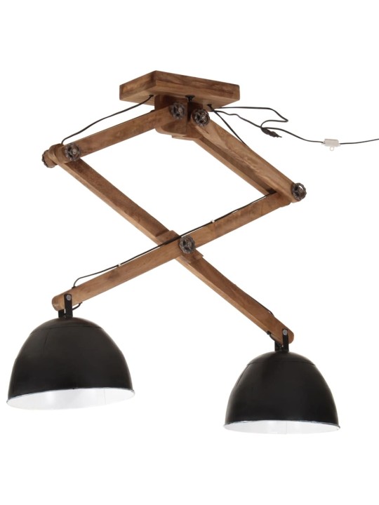Sienas lampa 25 w, vintāžas, melna, 29x18x85 cm, e27