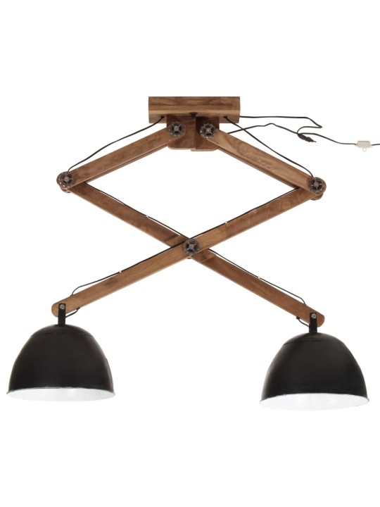 Sienas lampa 25 w, vintāžas, melna, 29x18x85 cm, e27