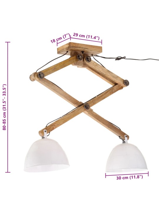Sienas lampa 25 w, balta, 29x18x85 cm, e27