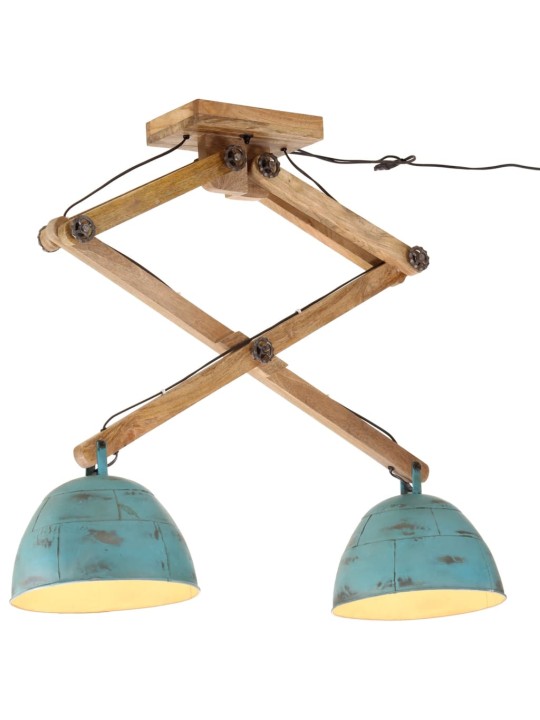 Sienas lampa, 25 w, bružāti zila, 29x18x85 cm, e27