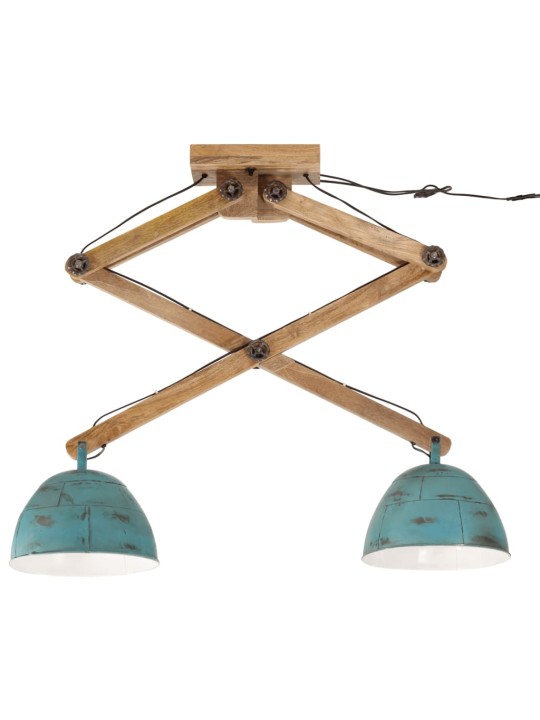 Sienas lampa, 25 w, bružāti zila, 29x18x85 cm, e27