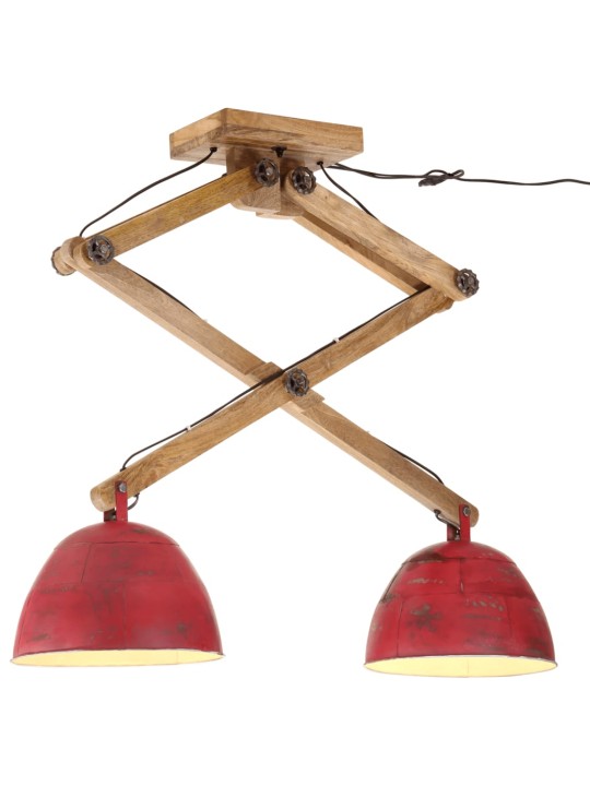 Sienas lampa, 25 w, bružāti sarkana, 29x18x85 cm, e27
