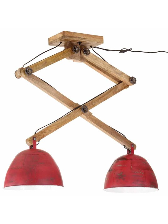 Sienas lampa, 25 w, bružāti sarkana, 29x18x85 cm, e27