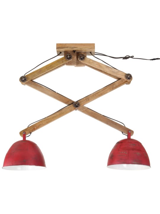 Sienas lampa, 25 w, bružāti sarkana, 29x18x85 cm, e27