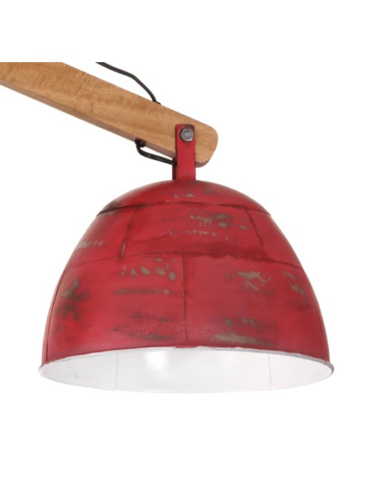Sienas lampa, 25 w, bružāti sarkana, 29x18x85 cm, e27