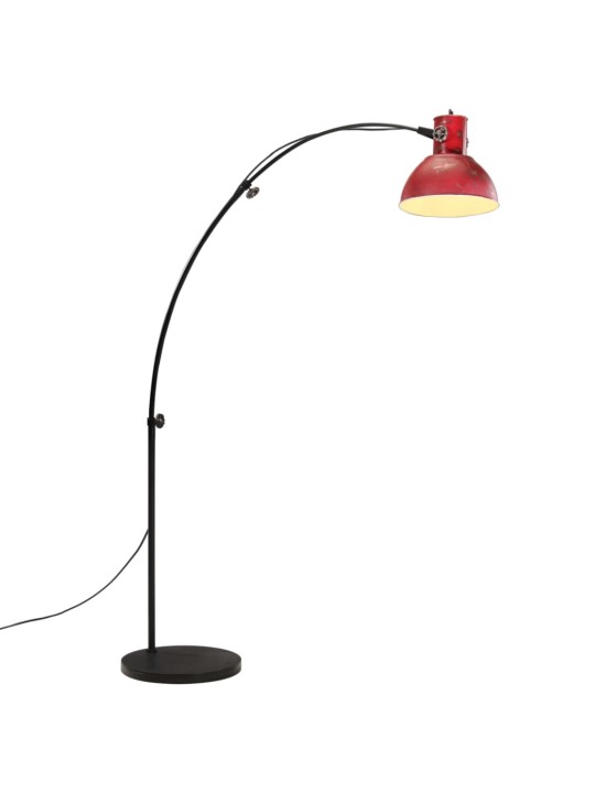 Grīdas lampa, 25 w, bružāti sarkana, 150 cm e27