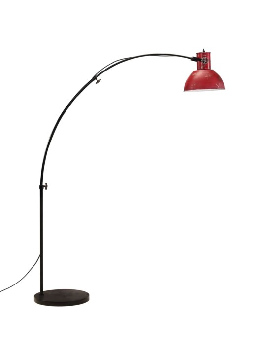 Grīdas lampa, 25 w, bružāti sarkana, 150 cm e27