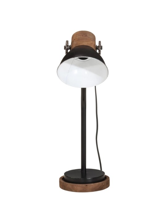 Galda lampa, 25 w, melna, 18x18x60 cm, e27