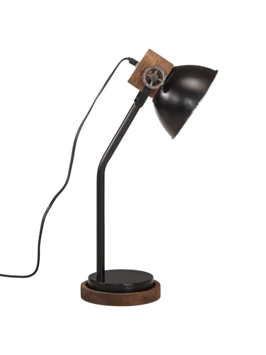 Galda lampa, 25 w, melna, 18x18x60 cm, e27