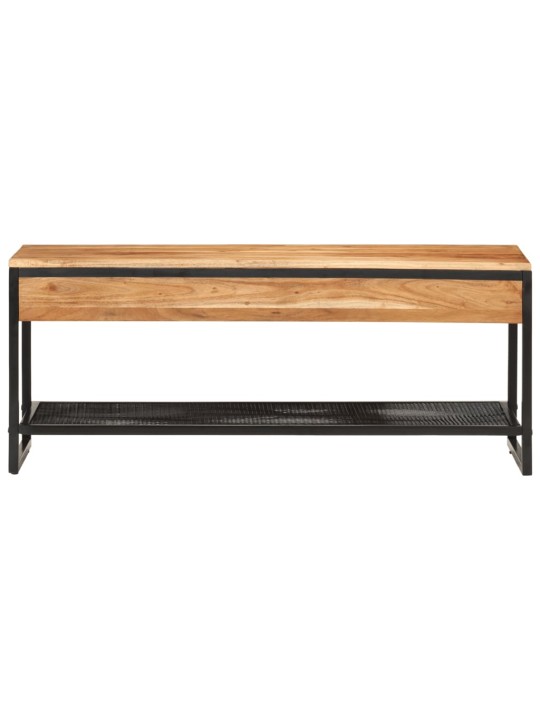 Apavu sols, 110x35x45 cm, akācijas masīvkoks, dzelzs