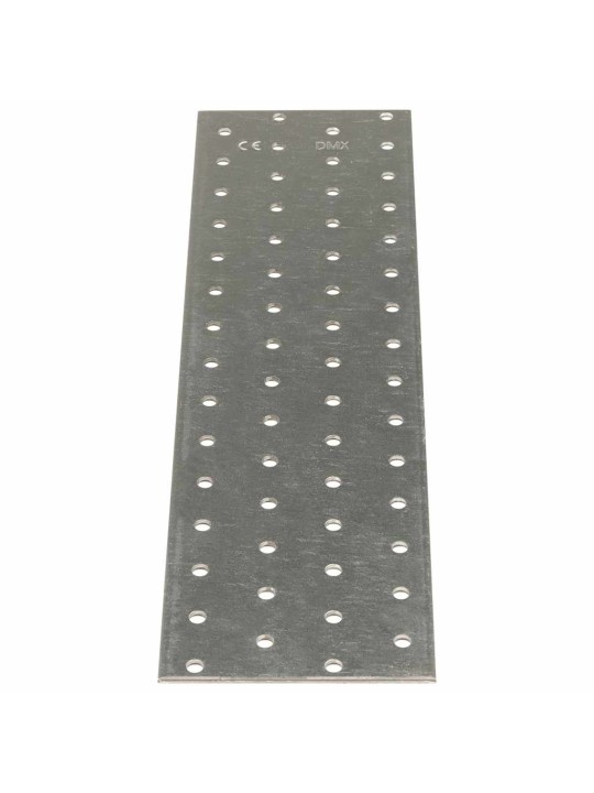 Perforētas plāksnes, 20 gab., 2 mm, 300x80 mm, cinkots tērauds