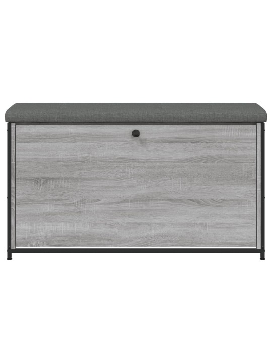 Apavu sols ar atvāžamu atvilktni, pelēks, 102x32x56 cm