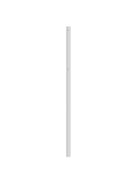 Gultas galvgalis, balts, 120 cm