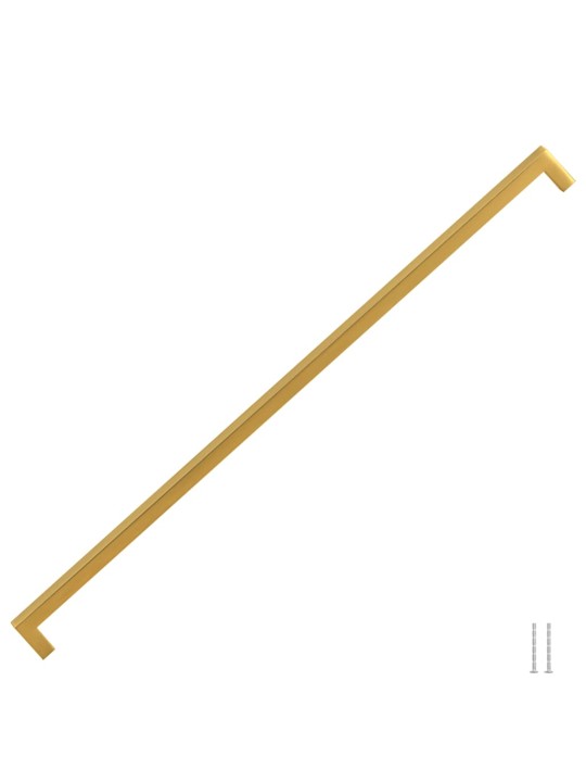 Skapja rokturi, 5 gab., zelta, 480 mm, nerūsējošais tērauds