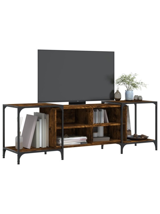 Tv skapītis, ozolkoka krāsa, 153x37x50 cm, inženierijas koks