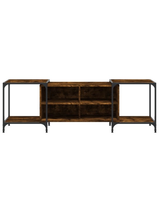 Tv skapītis, ozolkoka krāsa, 153x37x50 cm, inženierijas koks