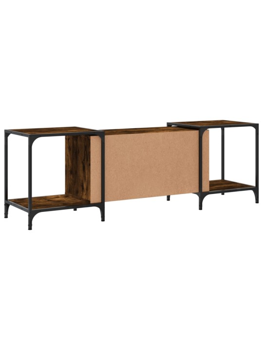 Tv skapītis, ozolkoka krāsa, 153x37x50 cm, inženierijas koks