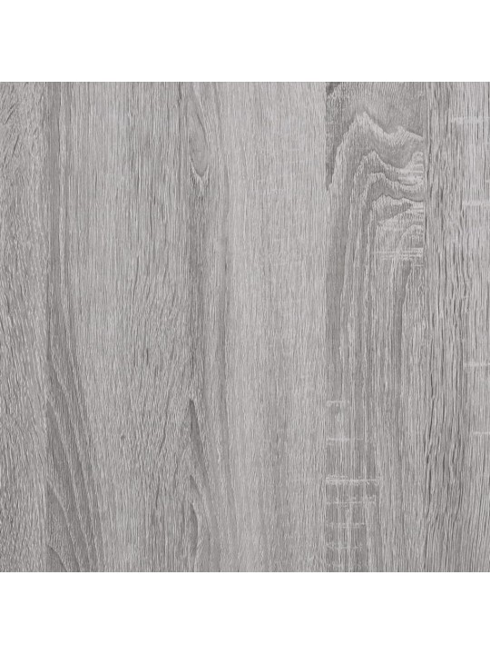 Grāmatu plaukts, 5 līmeņi, pelēks, 80x30x154 cm, koks