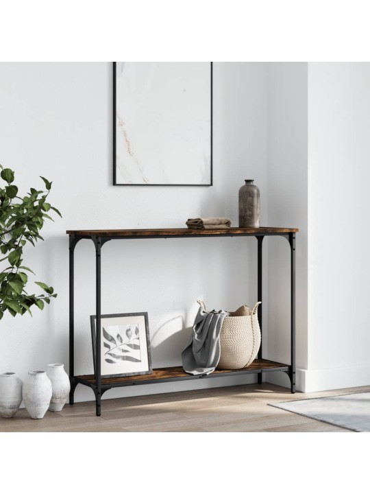 Konsoles galdiņš, ozolkoka, 101x30,5x75 cm, inženierijas koks