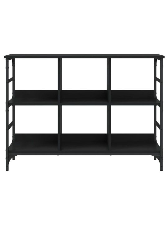 Kumode, melns, 102x32x73,5 cm, inženierijas koks