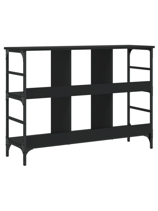 Kumode, melns, 102x32x73,5 cm, inženierijas koks