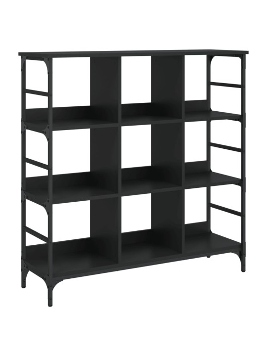 Kumode, melns, 102x32x103,5 cm, inženierijas koks