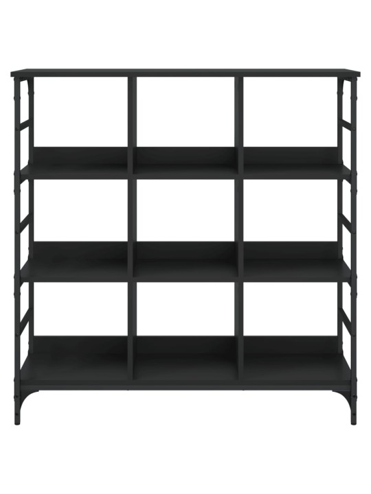Kumode, melns, 102x32x103,5 cm, inženierijas koks