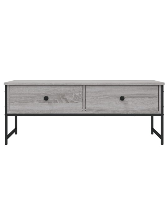 Kafijas galdiņš, pelēka koka, 101x49x39,5 cm, inženierijas koks