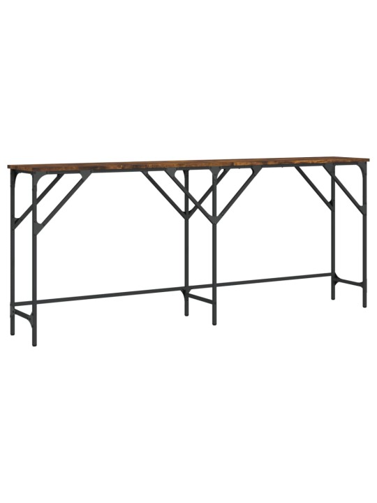 Konsoles galdiņš, ozolkoka, 180x29x75 cm, inženierijas koks