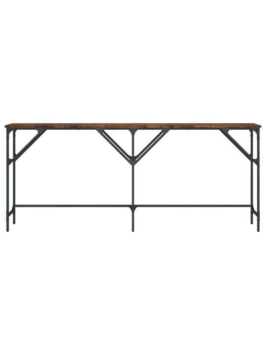 Konsoles galdiņš, ozolkoka, 180x29x75 cm, inženierijas koks