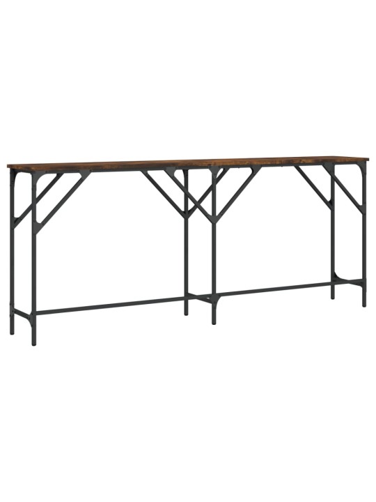 Konsoles galdiņš, ozolkoka, 180x29x75 cm, inženierijas koks