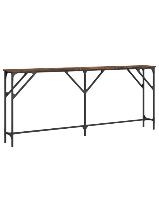 Konsoles galdiņš, ozolkoka, 180x23x75 cm, inženierijas koks