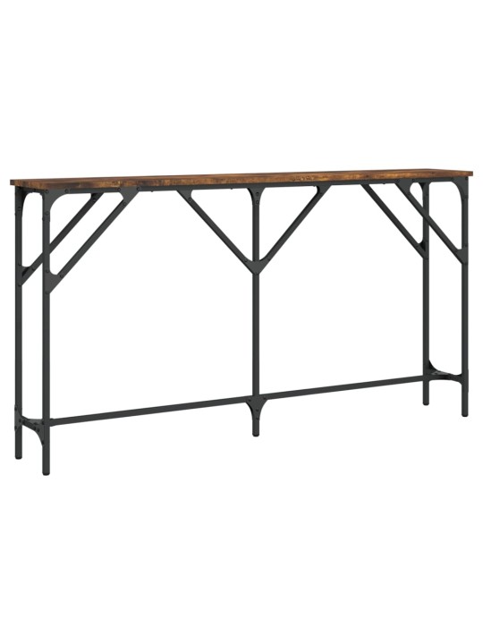 Konsoles galdiņš, koka krāsa, 140x23x75 cm , inženierijas koks