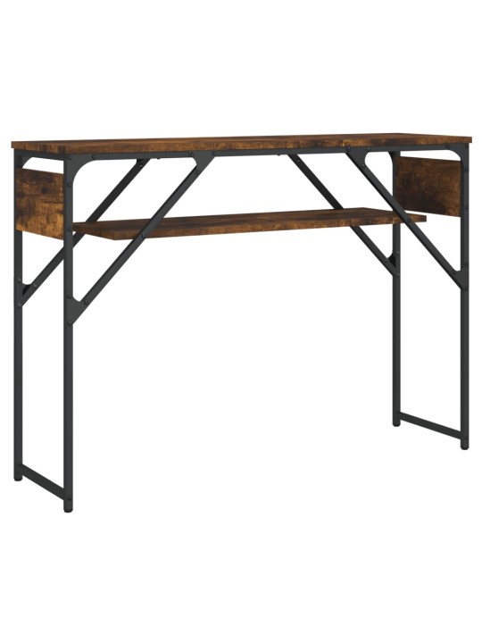Konsoles galdiņš, koka krāsa, 105x30x75cm cm, inženierijas koks