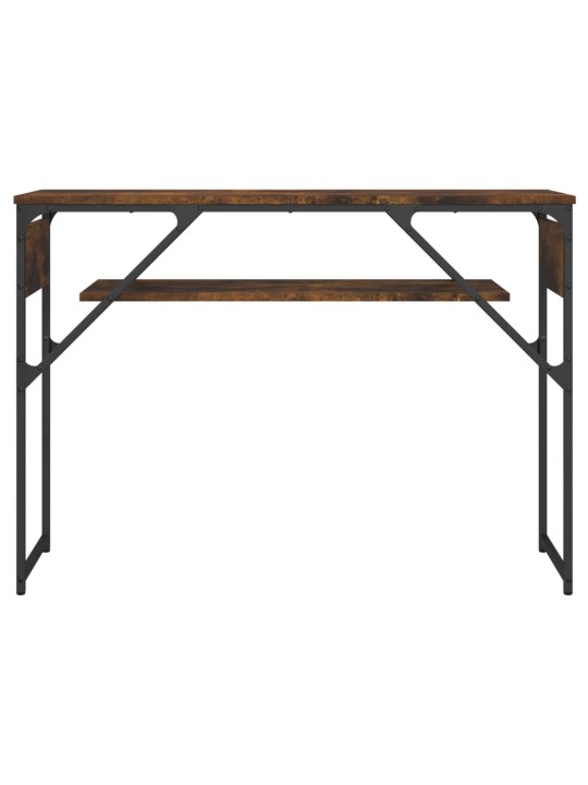 Konsoles galdiņš, koka krāsa, 105x30x75cm cm, inženierijas koks