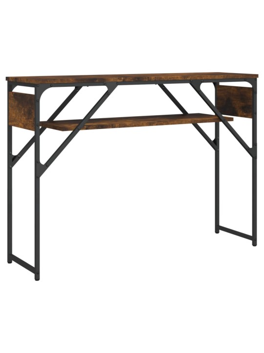 Konsoles galdiņš, koka krāsa, 105x30x75cm cm, inženierijas koks