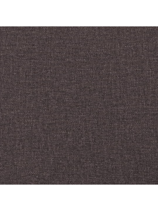 Sols ar spilveniem, 113x64,5x75,5 cm, tumši brūns audums