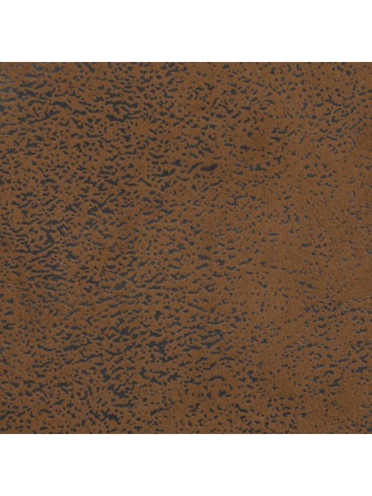 Sols ar spilveniem, brūns, 113x64,5x75,5 cm, mākslīgā zamšāda