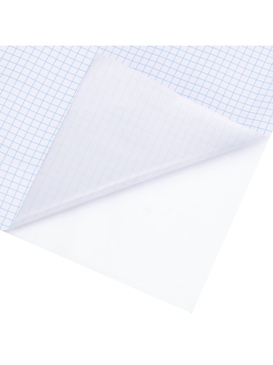 Loga plēves, matētas, baltas, pvc