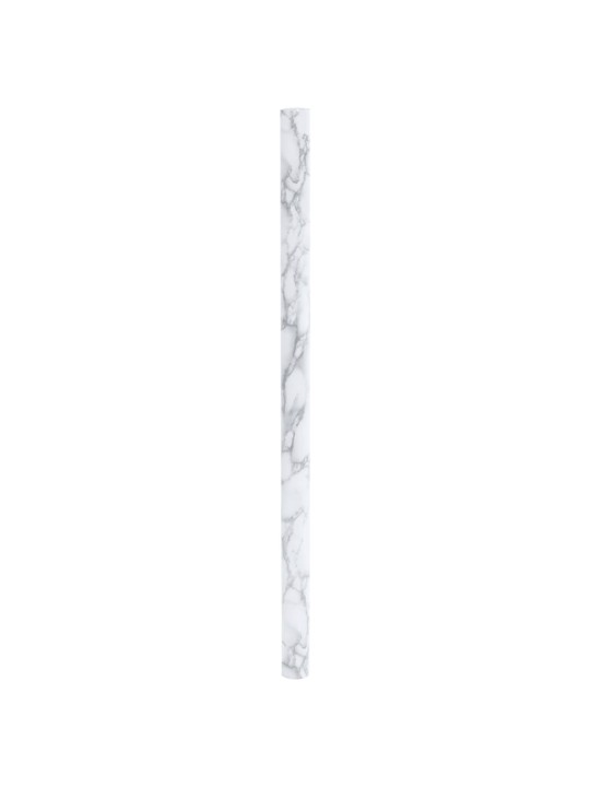 Mēbeļu līmplēve, pašlīmējoša, marmora balta, 90x500 cm, pvc