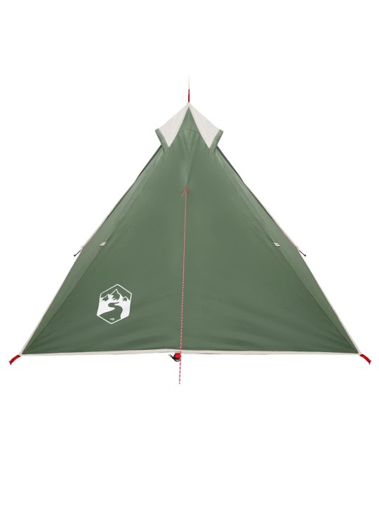 Kempinga telts, tipi, 1 personai, zaļa, ūdensnecaurlaidīga
