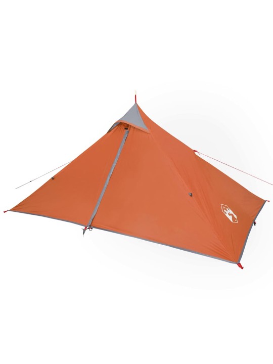 Kempinga telts, tipi, 1 personai, oranža, ūdensnecaurlaidīga